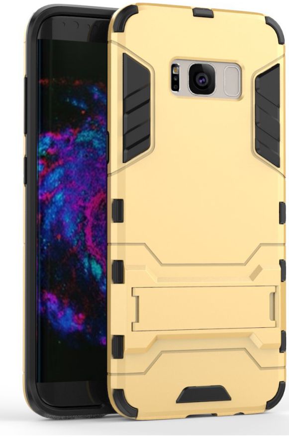 Hybride Samsung Galaxy S8 Plus Hoesje Goud afbeelding 2