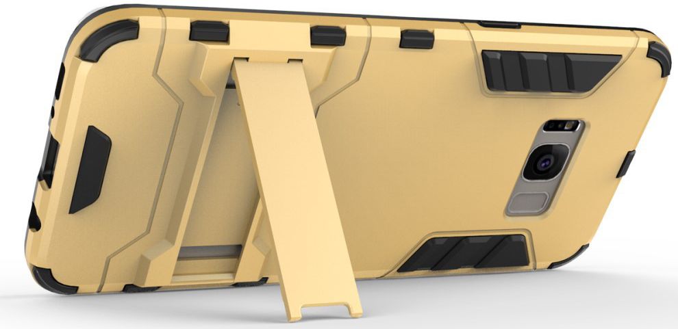 Hybride Samsung Galaxy S8 Plus Hoesje Goud afbeelding 7