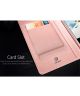 Dux Ducis Huawei P10 Plus Premium Bookcase Hoesje Roze Goud