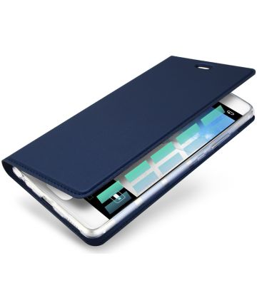 Dux Ducis Huawei P10 Plus Premium Bookcase Hoesje Blauw Hoesjes