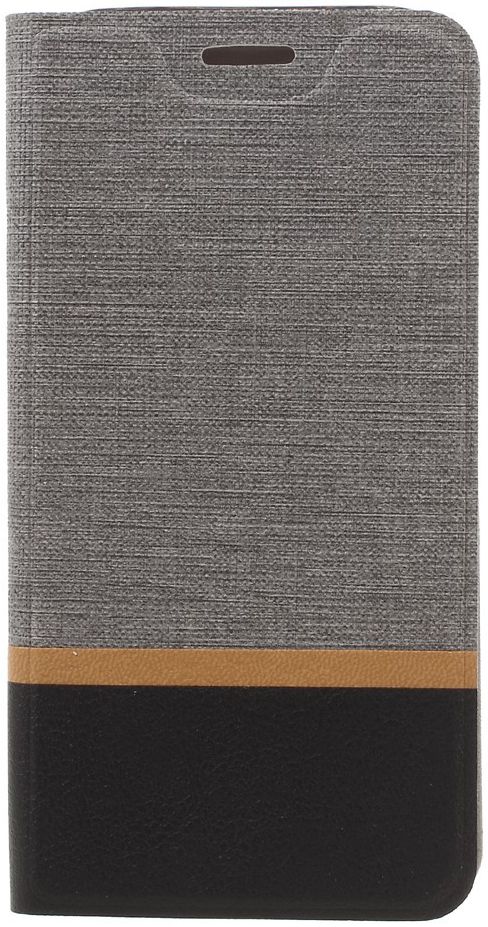 Samsung Galaxy A5 (2017) Portemonnee Stripe Hoesje Grijs afbeelding 1