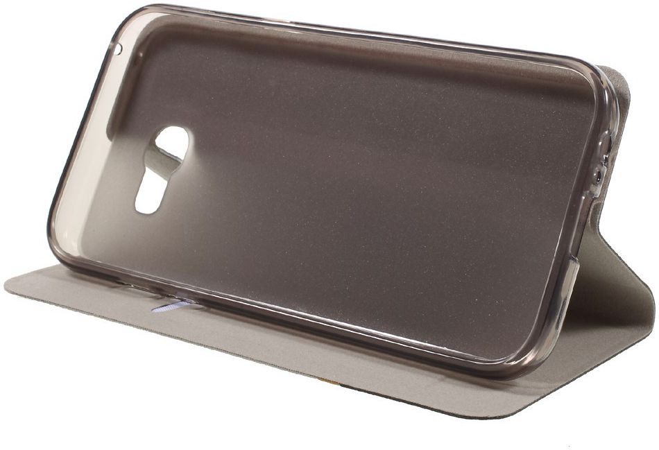 Samsung Galaxy A5 (2017) Portemonnee Stripe Hoesje Grijs afbeelding 9