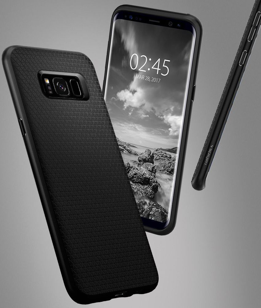 Spigen Liquid Air Samsung Galaxy S8 Case Black afbeelding 7