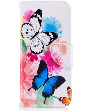 Samsung Galaxy S8 Portemonnee Print Hoesje Butterflies Hoesjes