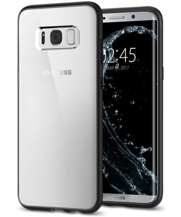 Spigen Ultra Hybrid Samsung Galaxy S8 Matt Black Hoesjes