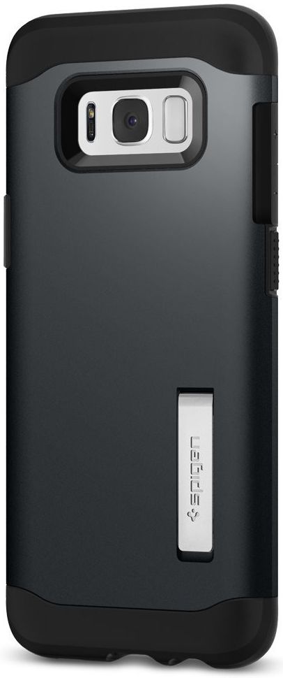 Spigen Slim Armor Samsung Galaxy S8 Metal Slate afbeelding 7