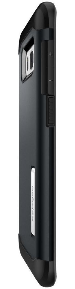 Spigen Slim Armor Samsung Galaxy S8 Metal Slate afbeelding 13