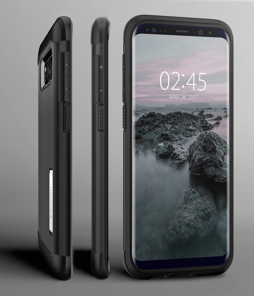 Spigen Slim Armor Samsung Galaxy S8 Black afbeelding 4