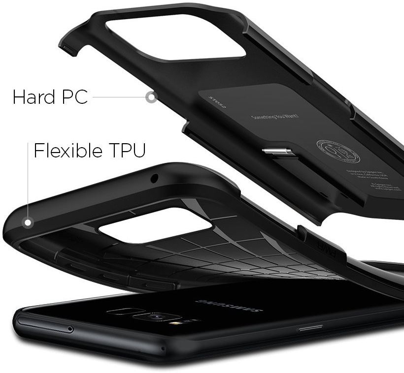 Spigen Slim Armor Samsung Galaxy S8 Black afbeelding 5