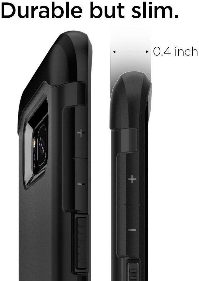 Spigen Slim Armor Samsung Galaxy S8 Black afbeelding 6