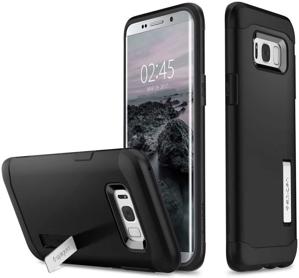 Spigen Slim Armor Samsung Galaxy S8 Black afbeelding 13