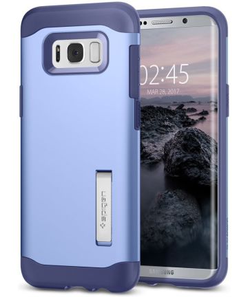 Spigen Slim Armor Samsung Galaxy S8 Violet Hoesjes