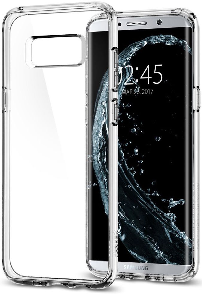 Spigen Ultra Hybrid Hoesje Samsung Galaxy S8 Plus Transparant afbeelding 1