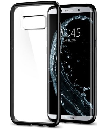Spigen Ultra Hybrid Hoesje Samsung Galaxy S8 Plus Zwart Hoesjes