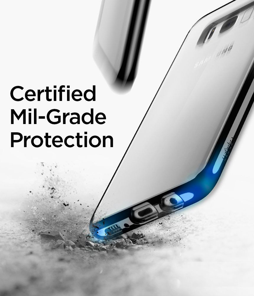 Spigen Ultra Hybrid Hoesje Samsung Galaxy S8 Plus Zwart afbeelding 4