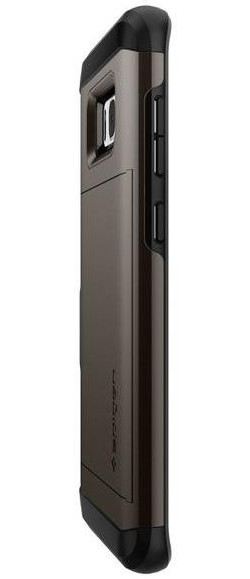 Spigen Slim Armor Card Slot Samsung Galaxy S8 Hoesje Gunmetal afbeelding 7