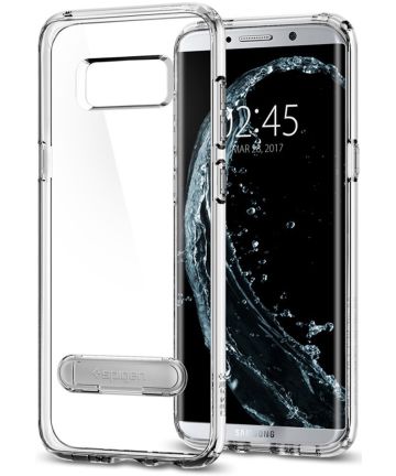Spigen Ultra Hybrid S Case Samsung Galaxy S8 Plus Transparant Hoesjes