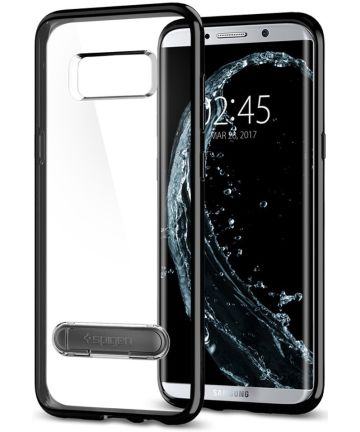 Spigen Ultra Hybrid S Case Samsung Galaxy S8 Plus Zwart Hoesjes