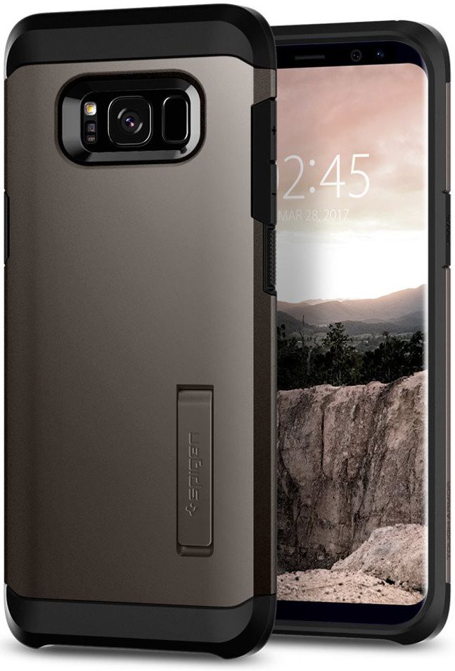 Spigen Tough Armor Samsung Galaxy S8 Gunmetal afbeelding 1