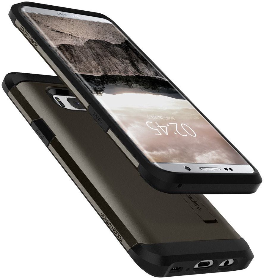 Spigen Tough Armor Samsung Galaxy S8 Gunmetal afbeelding 4