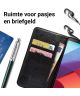 Rosso LG G6 Hoesje Premium Book Cover Zwart