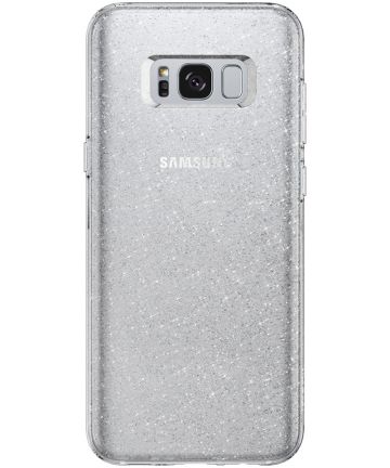 Spigen Liquid Crystal Glitter Case Samsung Galaxy S8 Doorzichtig Hoesjes