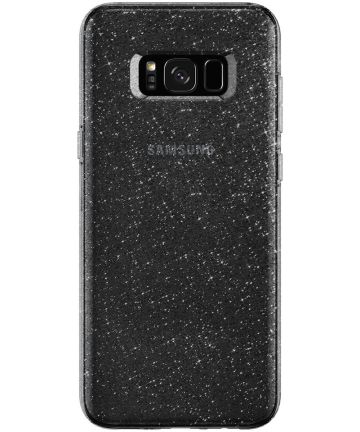 Spigen Liquid Crystal Glitter Case Samsung Galaxy S8 Grijs Hoesjes