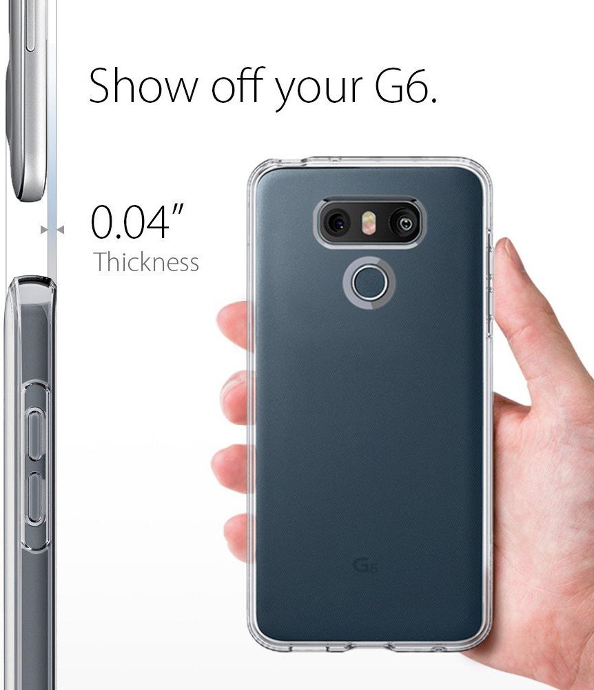 Spigen Liquid Crystal LG G6 Hoesje Transparant afbeelding 7
