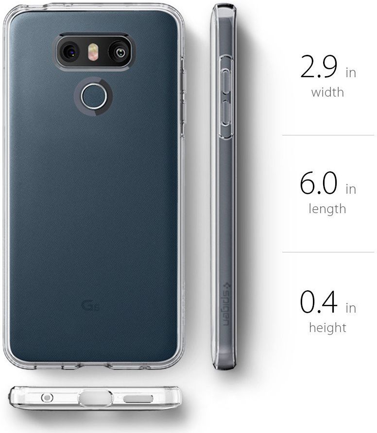 Spigen Liquid Crystal LG G6 Hoesje Transparant afbeelding 8
