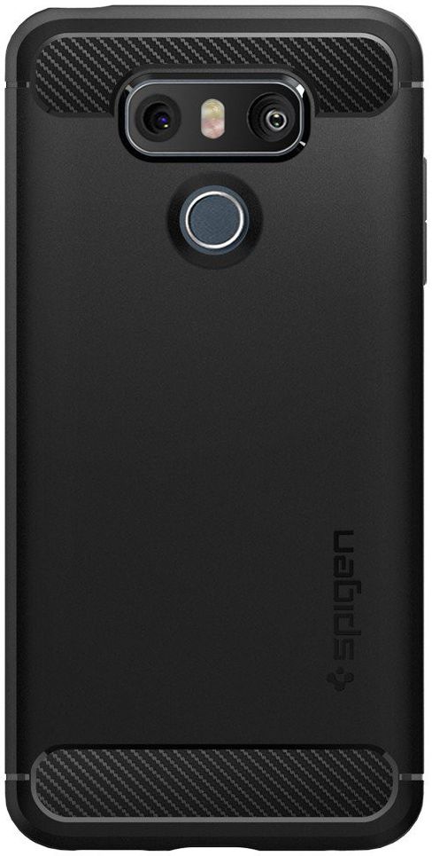 Spigen Rugged Armor LG G6 Hoesje Zwart afbeelding 3