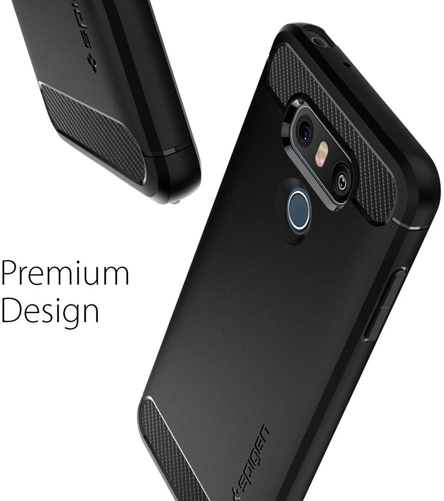 Spigen Rugged Armor LG G6 Hoesje Zwart afbeelding 4