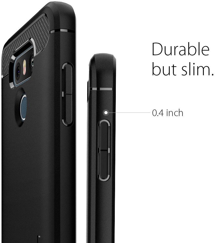 Spigen Rugged Armor LG G6 Hoesje Zwart afbeelding 5