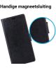 LG K10 (2017) Portemonnee Hoesje met Standaard Zwart