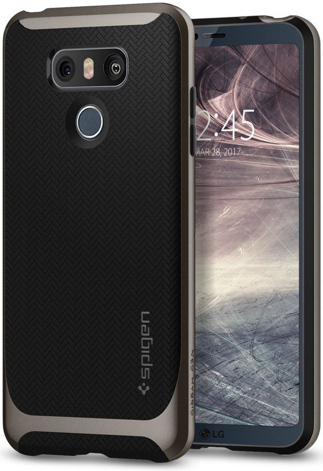 Spigen Neo Hybrid Hoesje LG G6 Gunmetal afbeelding 1