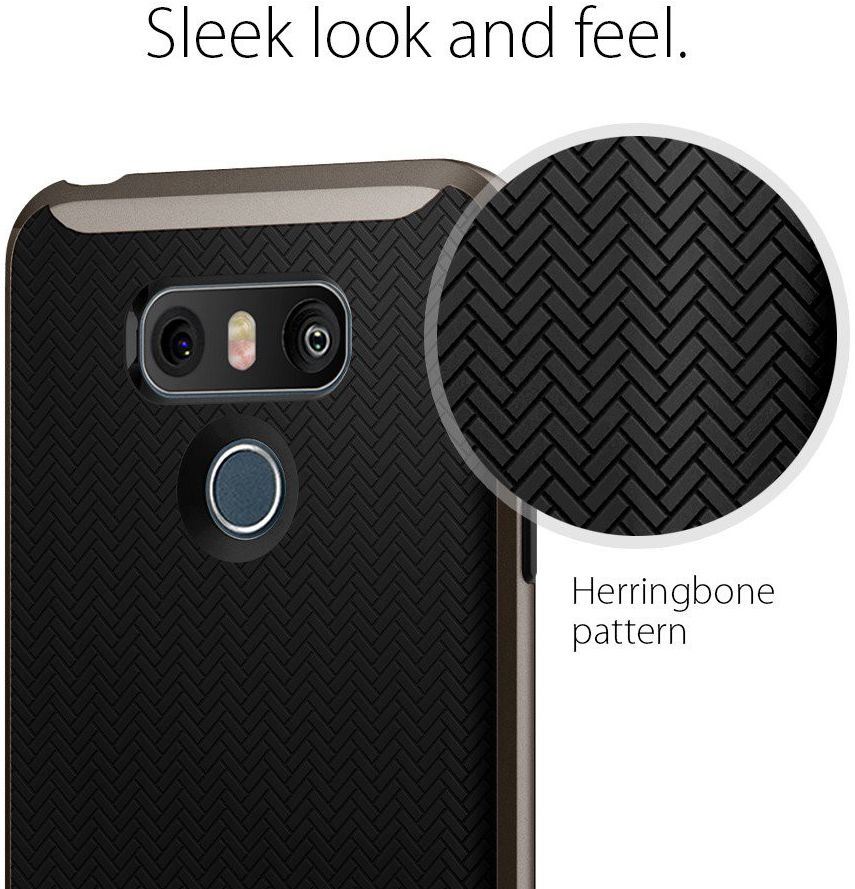 Spigen Neo Hybrid Hoesje LG G6 Gunmetal afbeelding 5