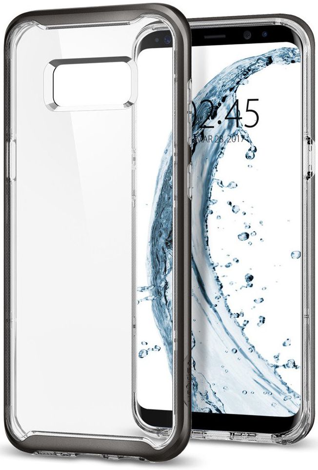 Spigen Neo Hybrid Crystal Case Galaxy S8 Gunmetal afbeelding 2