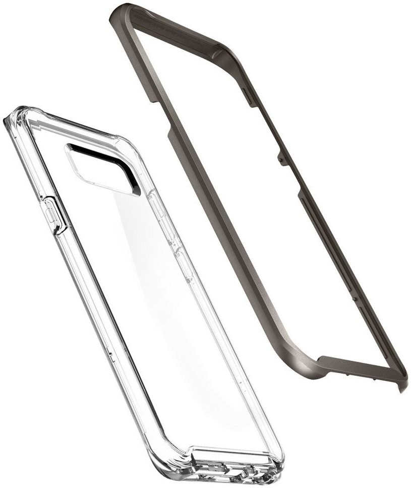 Spigen Neo Hybrid Crystal Case Galaxy S8 Gunmetal afbeelding 3