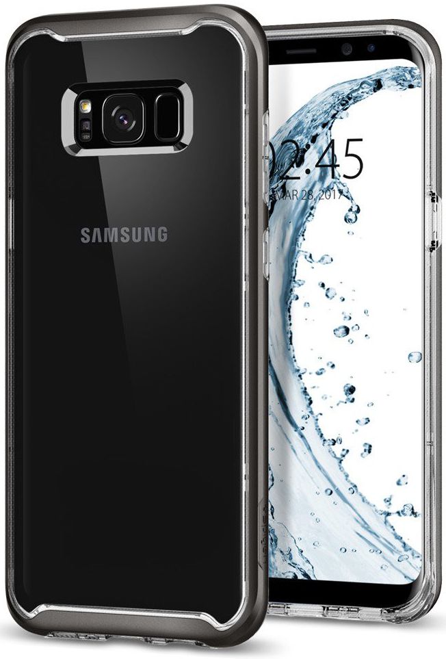 Spigen Neo Hybrid Crystal Case Galaxy S8 Gunmetal afbeelding 7