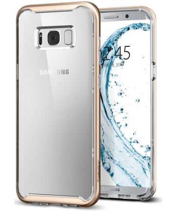 Spigen Neo Hybrid Crystal Case Galaxy S8 Goud Hoesjes