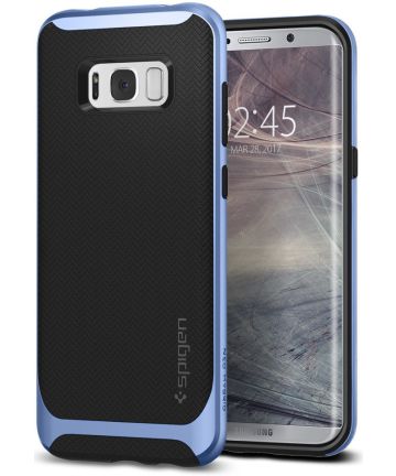 Spigen Neo Hybrid Samsung Galaxy S8 Hoesje Blauw Hoesjes