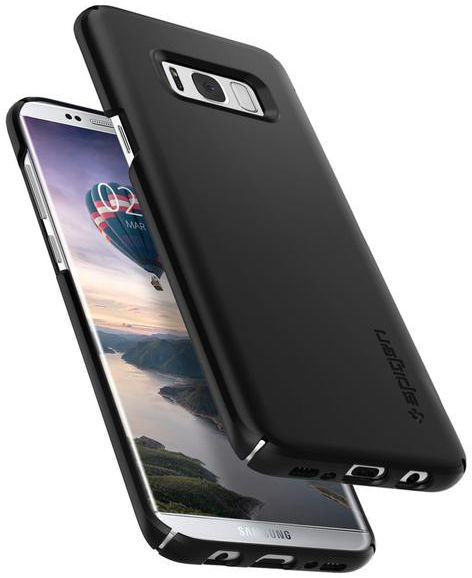 Spigen Thin Fit Case Samsung Galaxy S8 Plus Zwart afbeelding 6