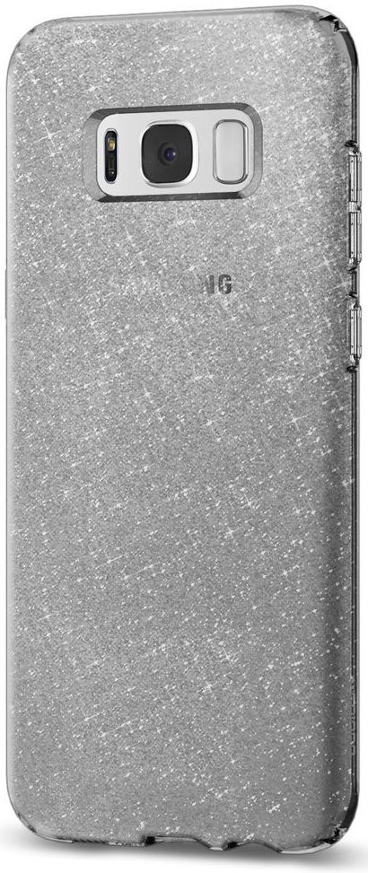 Spigen Liquid Crystal Glitter Case Samsung Galaxy S8 Plus Grijs afbeelding 6
