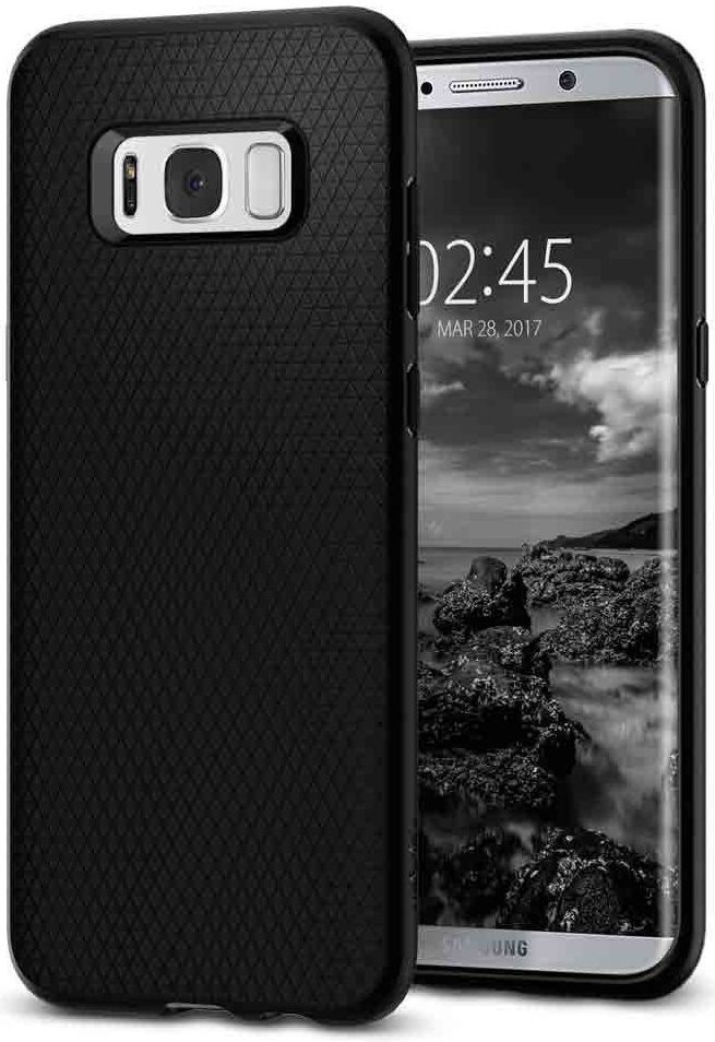Spigen Liquid Air Case Samsung Galaxy S8 Plus Zwart afbeelding 1
