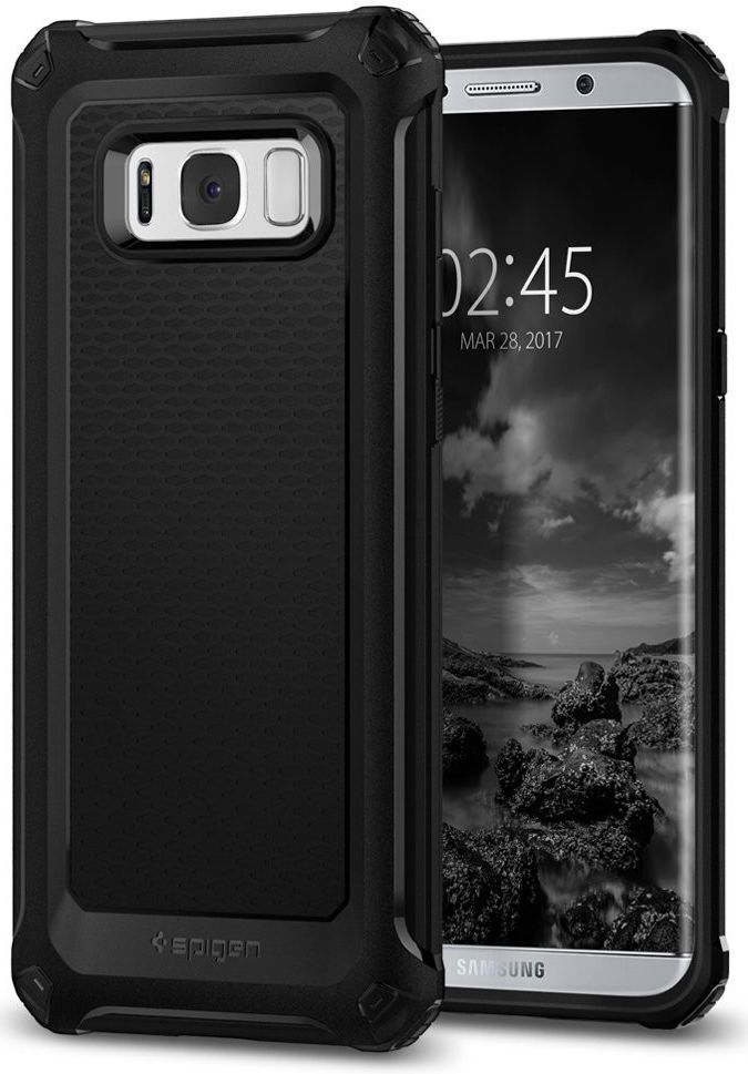 Spigen Rugged Armor Extra Galaxy S8 Plus Hoesje Zwart afbeelding 1