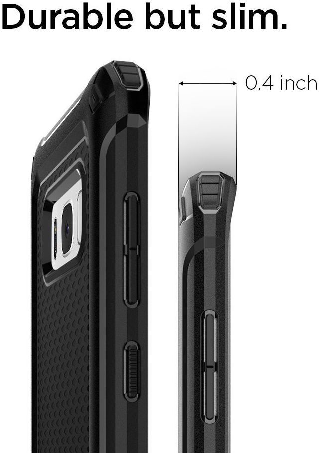 Spigen Rugged Armor Extra Galaxy S8 Plus Hoesje Zwart afbeelding 3