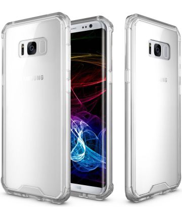 Samsung Galaxy S8 Hoesje Armor Backcover Transparant Clear Hoesjes