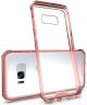 Samsung Galaxy S8 Hoesje Armor Backcover Transparant Rose Gold