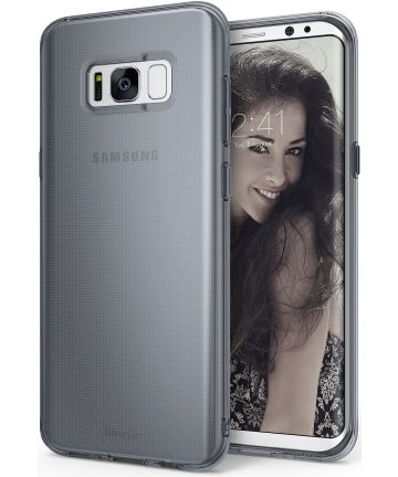 Ringke Air Samsung Galaxy S8 Hoesje Smoke Black Hoesjes