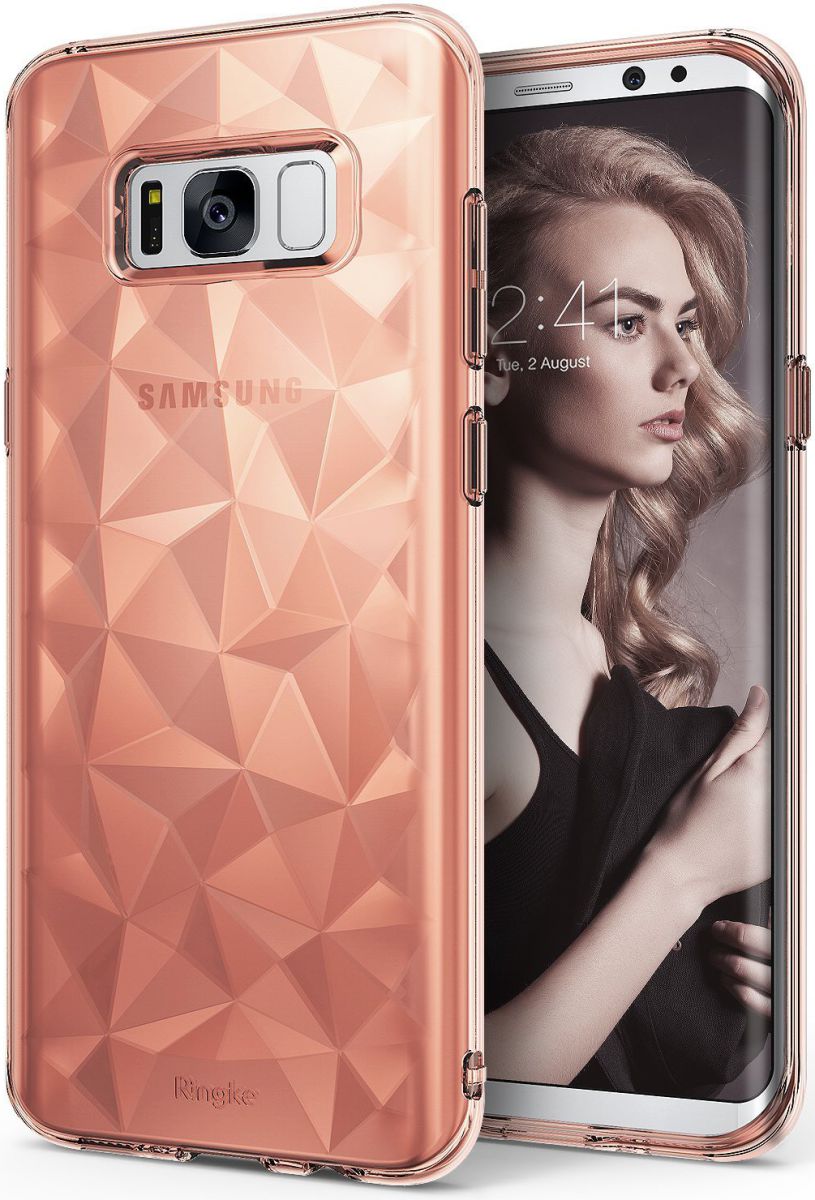 Ringke Air Prism Samsung Galaxy S8 Hoesje Rose Gold afbeelding 1