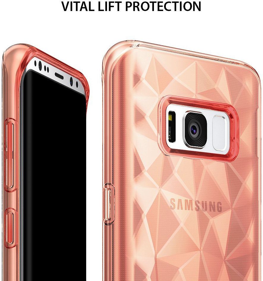 Ringke Air Prism Samsung Galaxy S8 Hoesje Rose Gold afbeelding 5